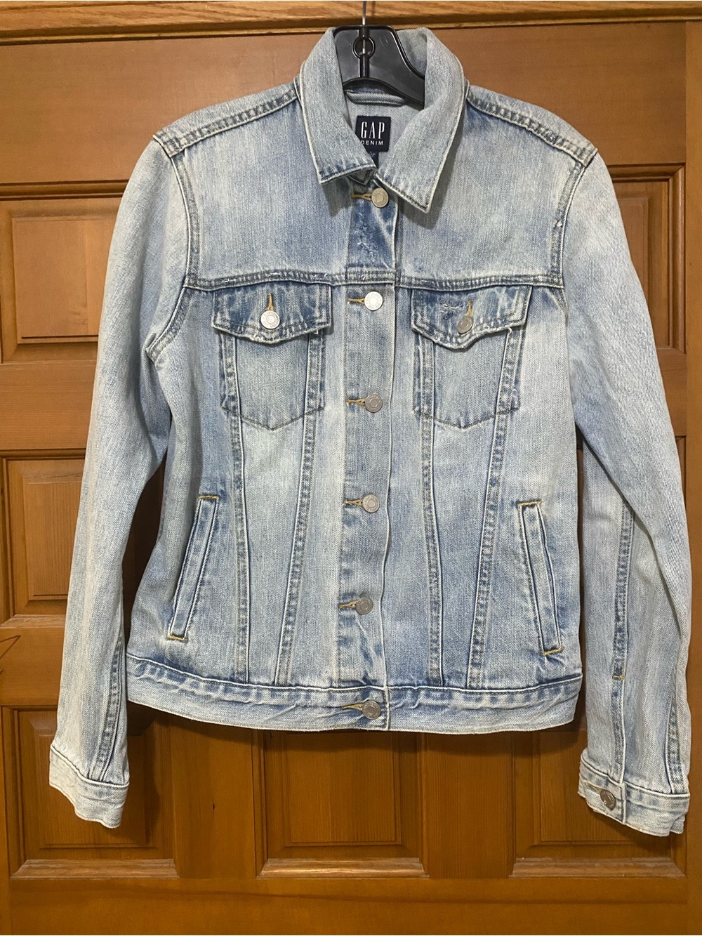 GAP Light Blue Washed Denim Jacket